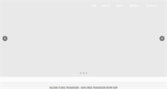 Desktop Screenshot of benztransmissions.com